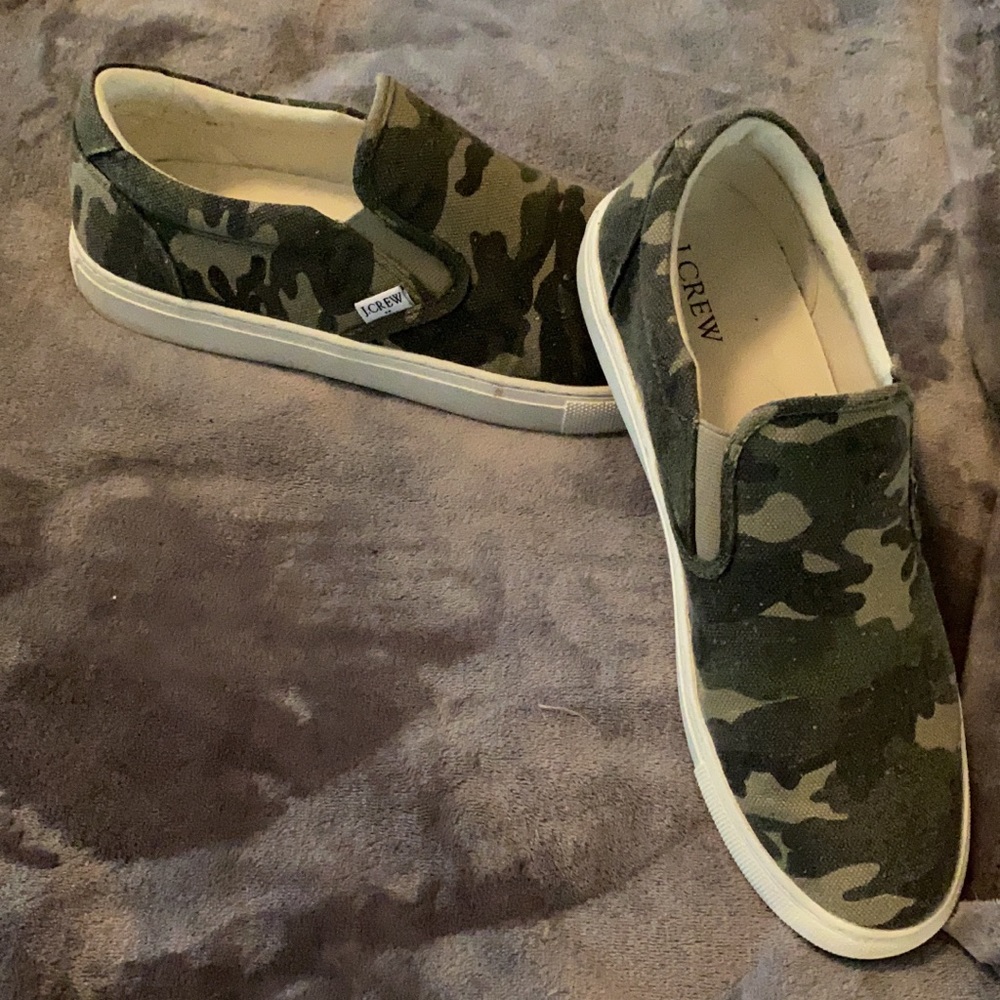 JCrew Camo shoes
